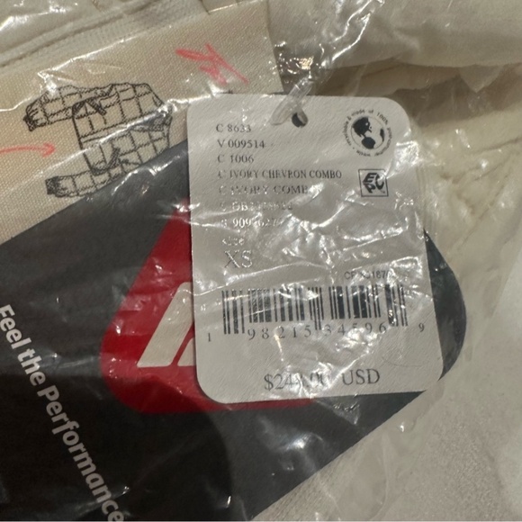 Free People x Hatch Ivory Chevron Puffer Jacket XS New with Tags - Picture 12 of 15